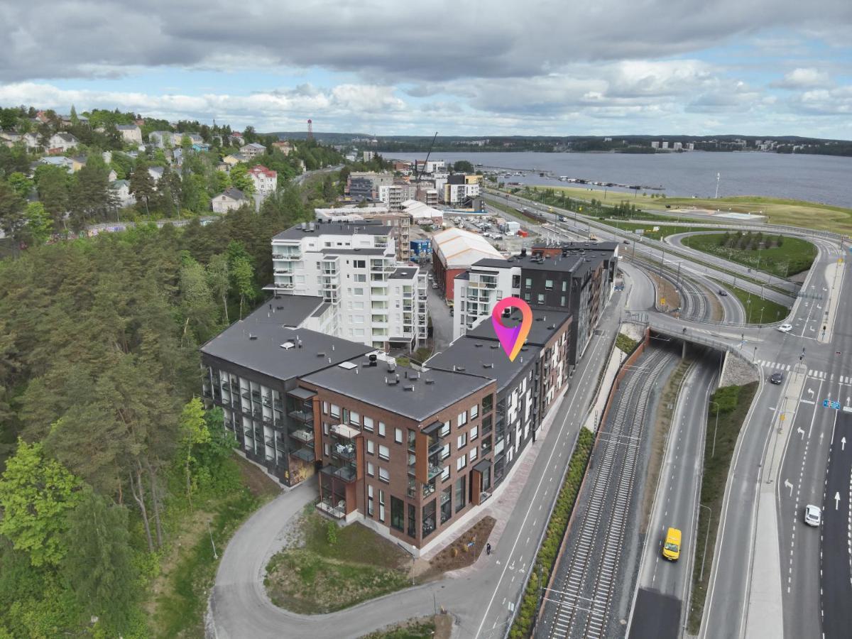Close To Center And Naesijaervi - Free Parking, Ac, And Two Double Beds Huoneisto Tampere