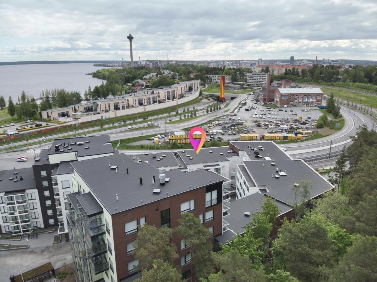 Close To Center And Naesijaervi - Free Parking, Ac, And Two Double Beds Apartment Tampere